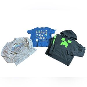 Minecraft Kids Graphic Shirts and Hoodie